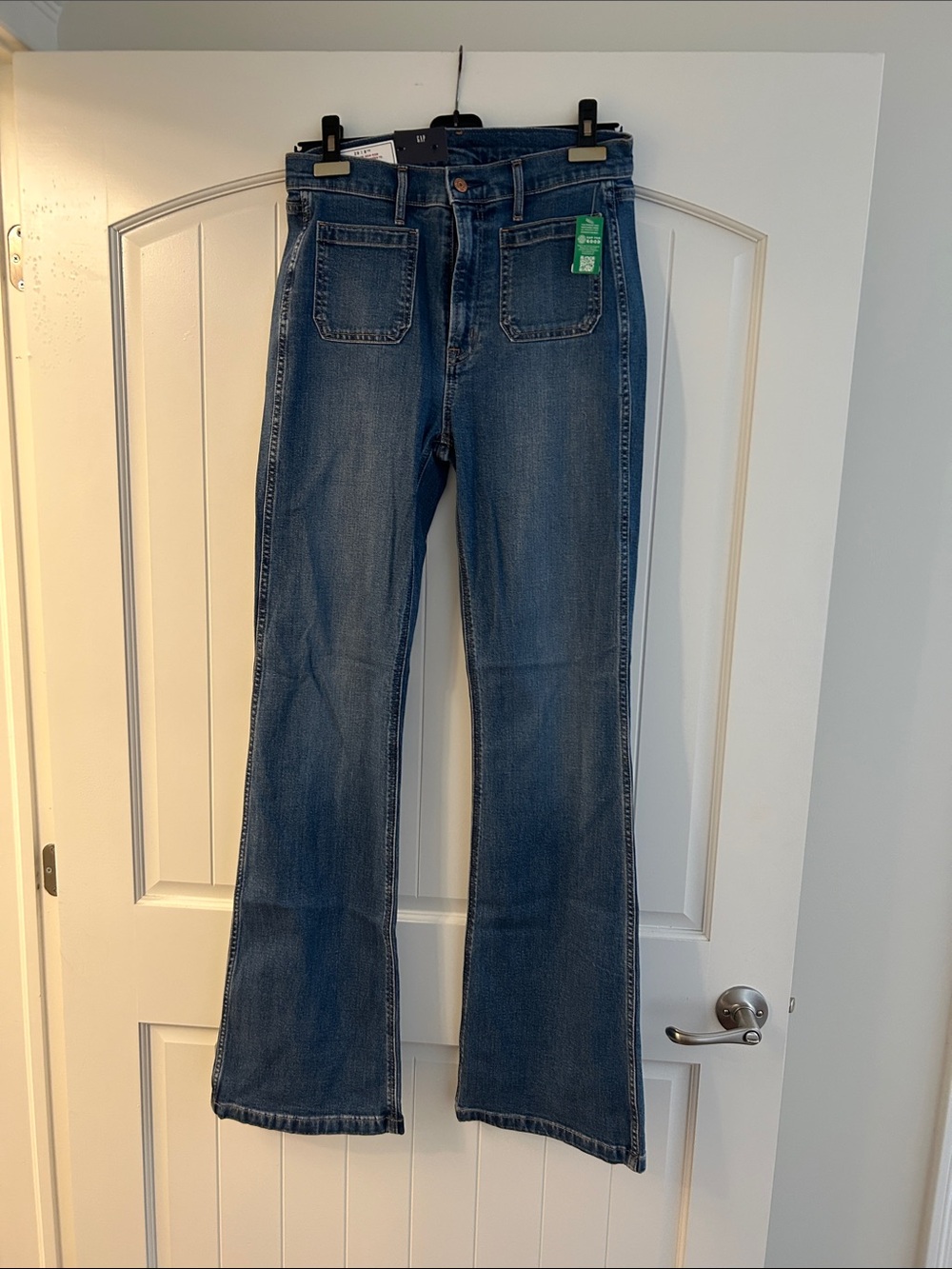 Classic Women's Blue Flare Jeans